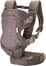 Infantino Flip 4-in-1 Baby Carrier Leopard Ergonomic Front Back view 8