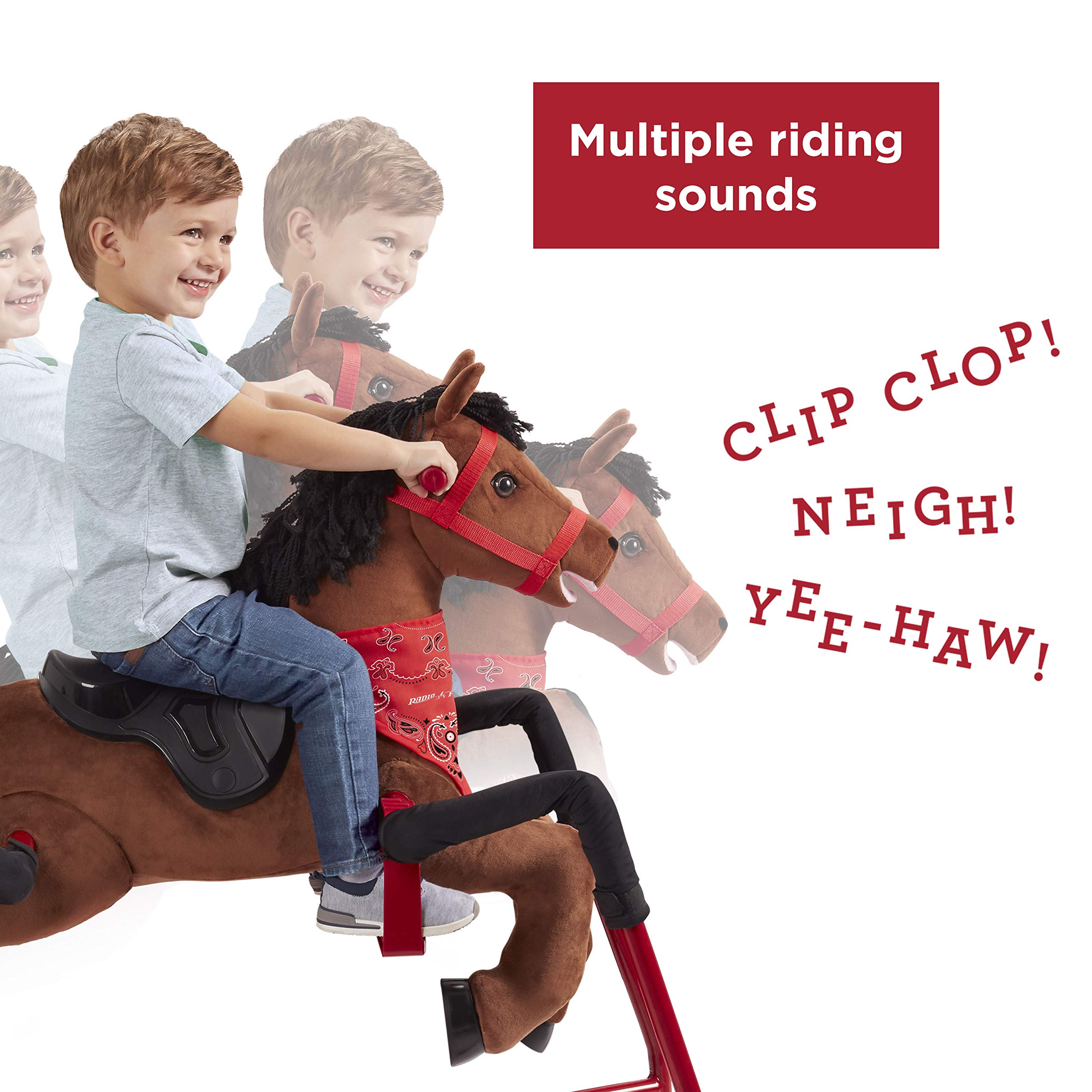 Stuffed Riding Horses Mua Kids Ride On Toys, Horse Toys, Radio Flyer Chestnut Plush ...