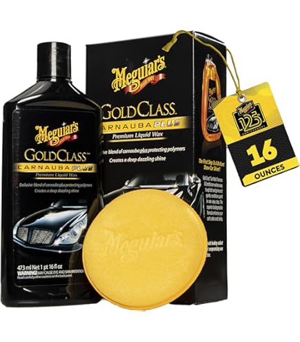 Amazon.com: Meguiar's G7014J Gold Class Carnauba Plus Paste Wax