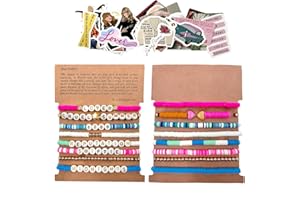 Gpurplebud 4Pcs Taylor Bracelets Eras Tour Outfits Swiftie Lover 1989 Reputation Speak now Fearless Midnight Taylor Outfit Friendship Music Gifts Fans Accessori