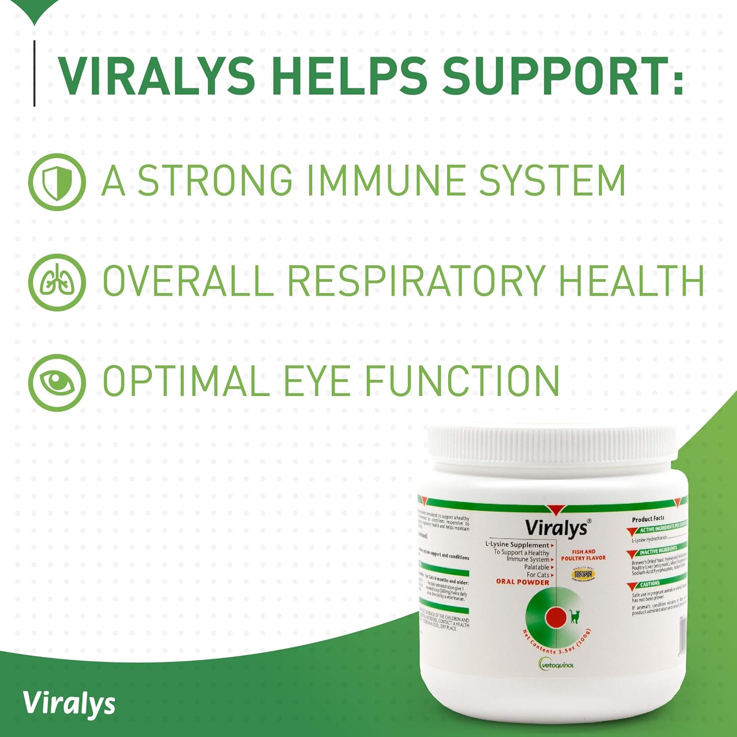 viralys powder for cats