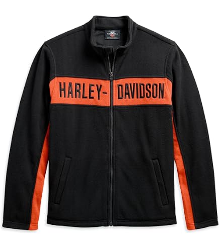 Harley-Davidson Men's Removable Hood Heavy Twill Shirt Jacket