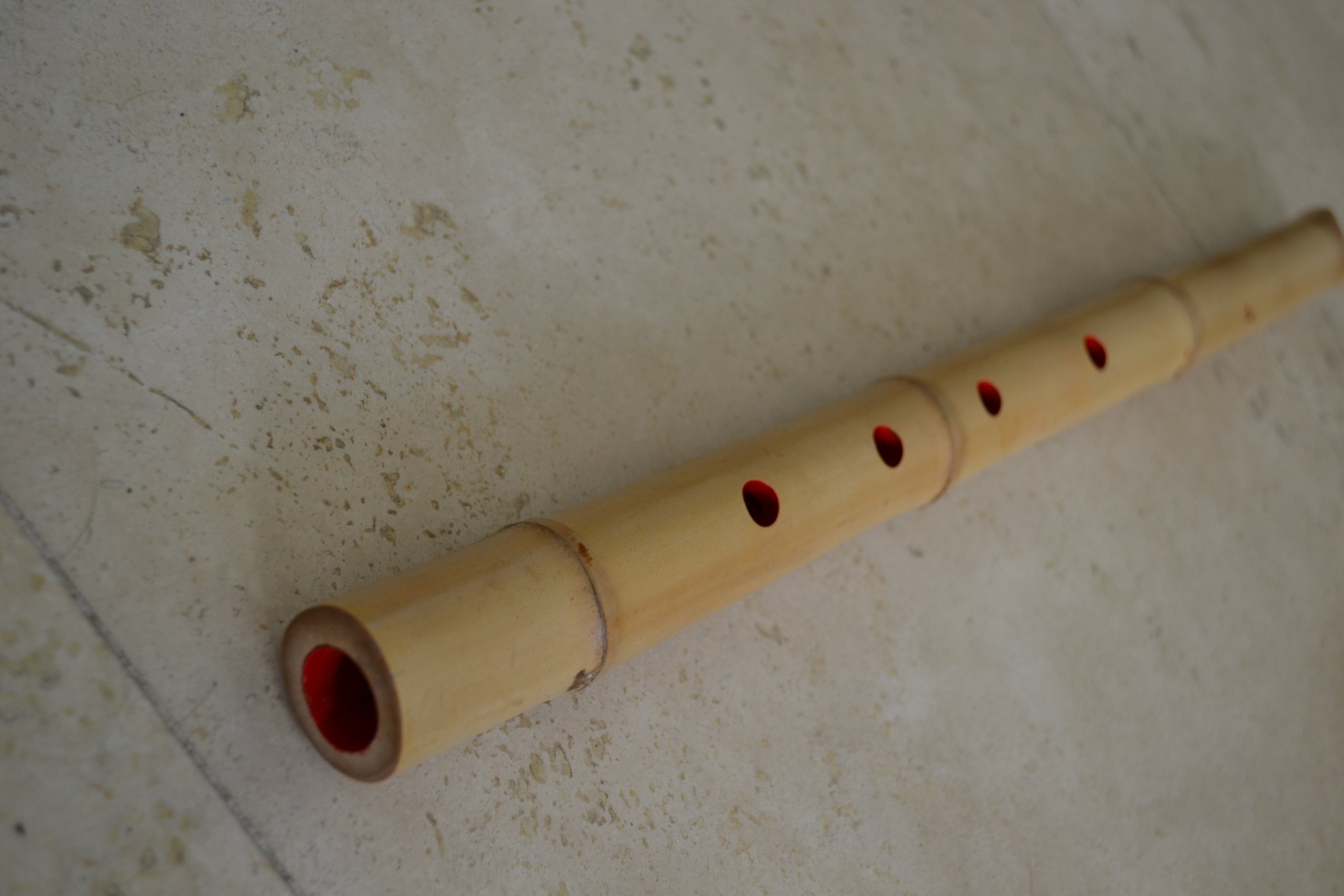 1.7 Pentatonic 5 Holes Shakuhachi Bamboo Flute w. Kinko Voicing