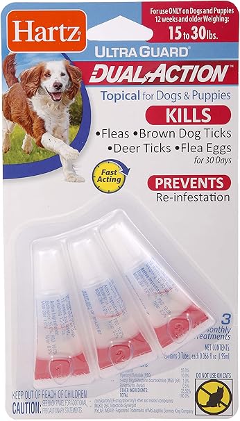 hartz ultraguard dual action topical