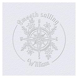 OFCCUSTOM Book Embosser Custom Embosser Stamp with