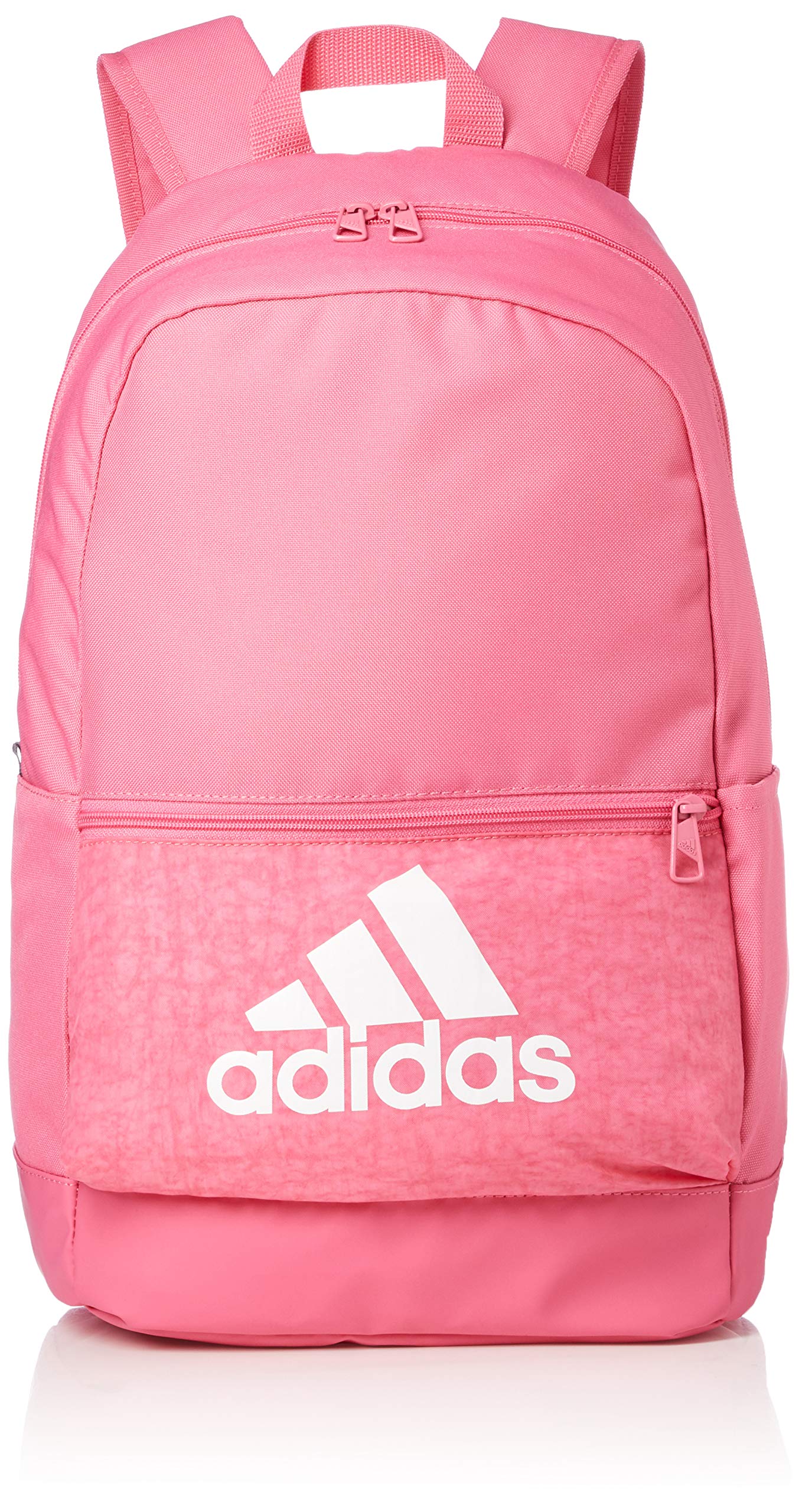 adidas Classic Backpack Bos, Unisex Adult, Multicoloured (Semi Solar Pink/Semi Solar Pink/White), One Size
