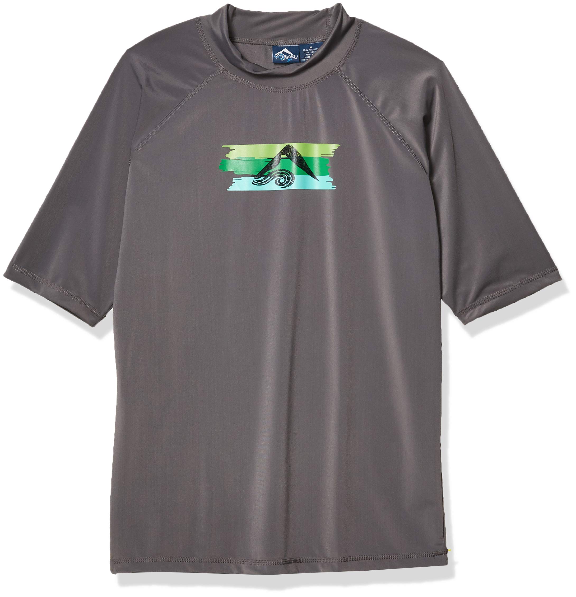 Kanu Surf Men's Mercury UPF 50+ Short Sleeve Sun Protective Rashguard