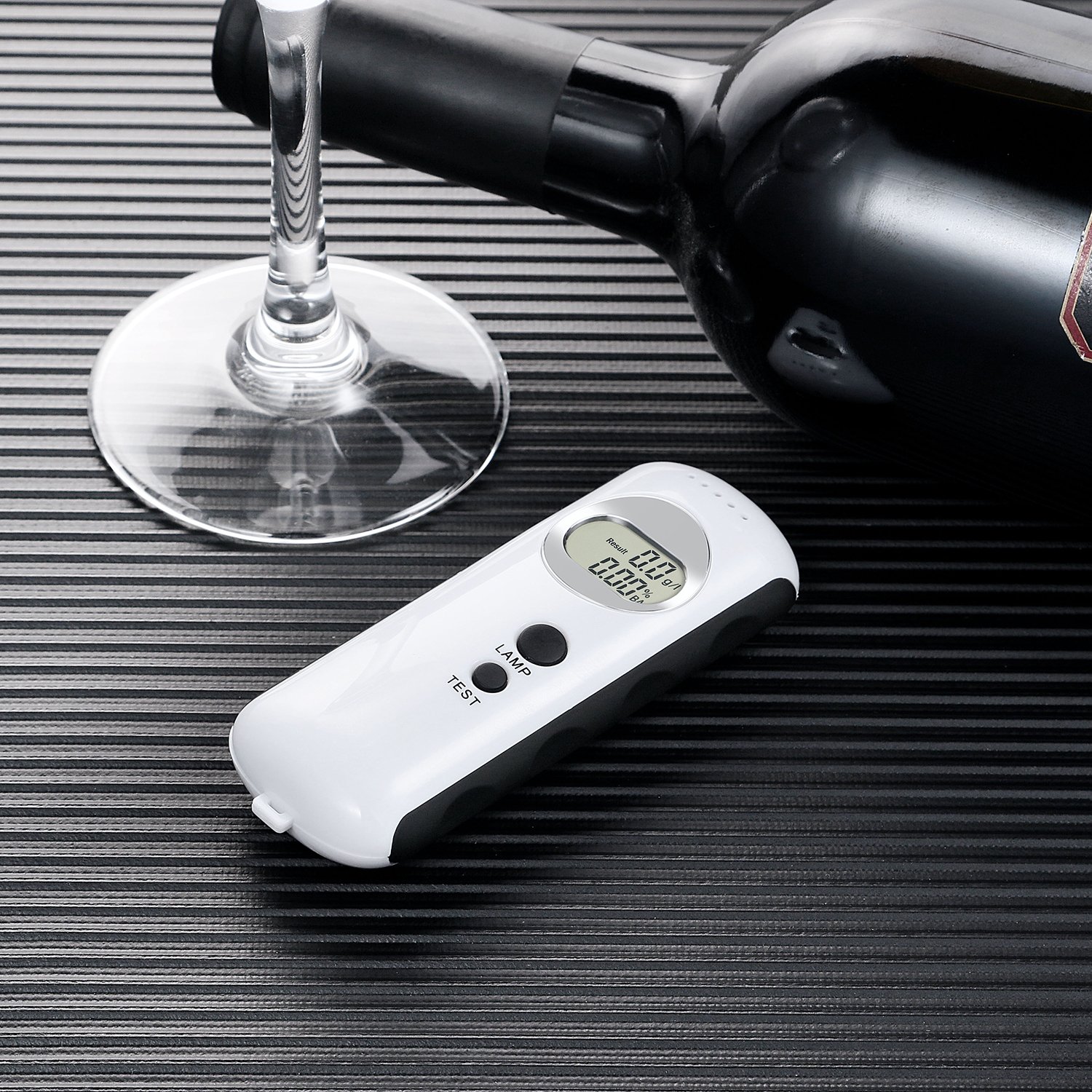 Professional Breathalyzer Anntoo Portable Digital Breath Alcohol Tester for Personal Use