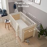 Tutti Bambini Alba 3-in-1 Cot Bed 0-6y 140x70cm Sand Oak view 5