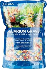 Marina Rainbow Gravel Multi-Colour 2 Kg Aquarium Substrate view 3