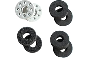 8-Pack Precision Rings,Aim Assist Motion Control Rings with 3 Resistance Levels,Game Controller Accessories,Durable Anti-Slip