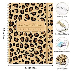 Planner 2025-2026, Monthly and Weekly Calendar