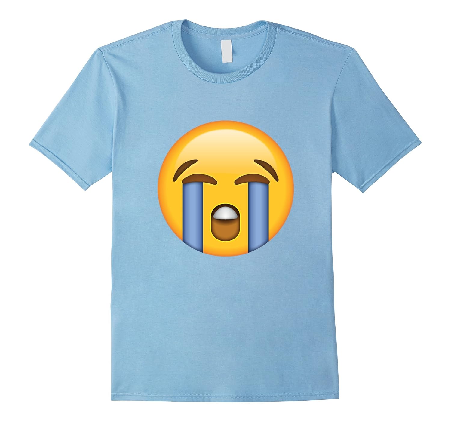 Crying Face Tears Emoji T Shirt-CL – Colamaga