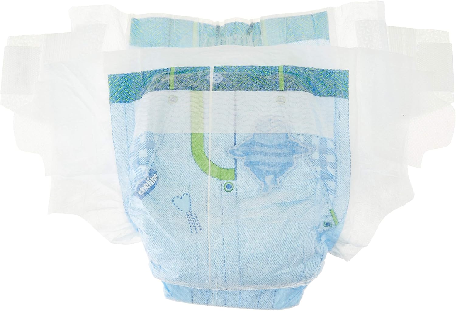 Chelino Fashion & Love Talla 6 packs of 27 nappies (162 nappies), White, Talla 6 (162 Pañales) - Image 3