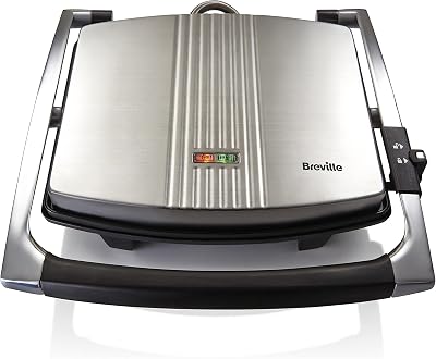 Sandwich/Panini Press & Toastie Maker | 4-Slice | Stainless Steel [VST026X]