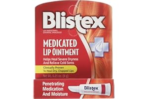 Blistex Medicated Lip Ointment 0.21 oz (Pack of 6)