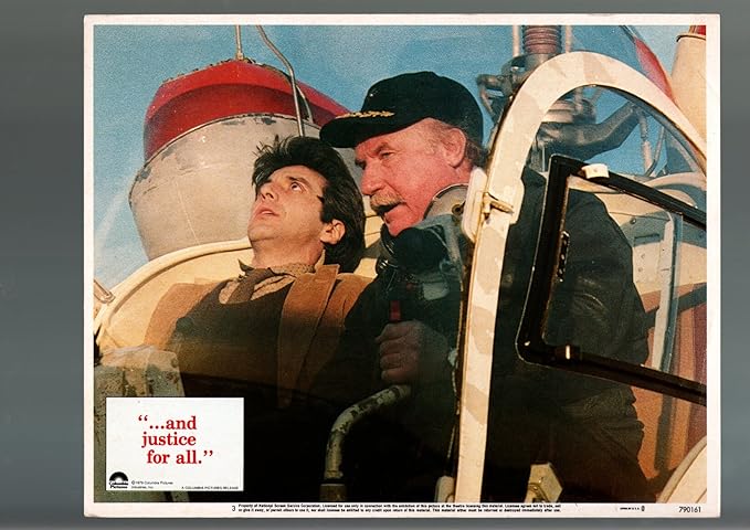 Amazon Com Movie Poster And Justice For All 1979 Lobby Card