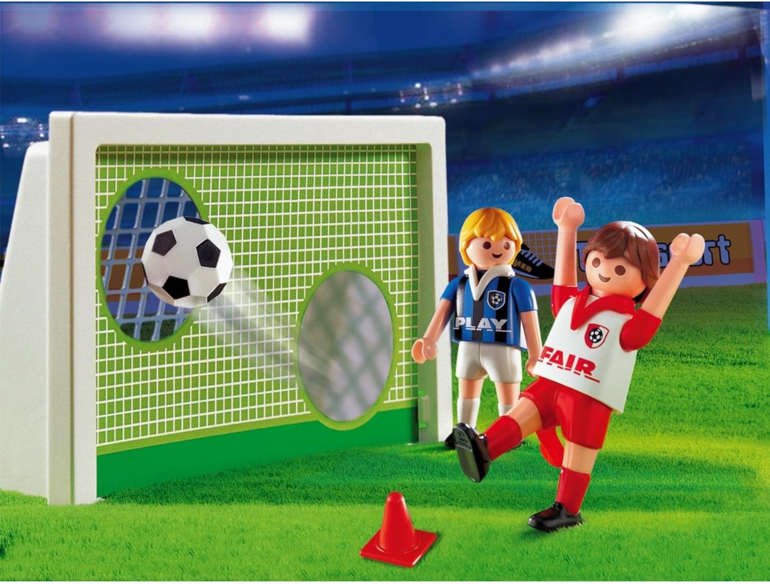 playmobil soccer shootout