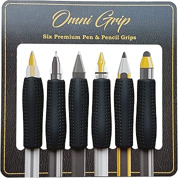 Amazon Com Omni Grip 6 Pack With Pen And Pencil Comfort Grips