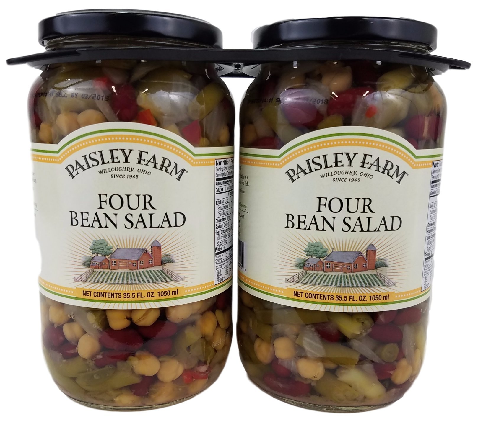 Paisley Farm All Natural Four Bean Salad 64 Fl Oz Canned