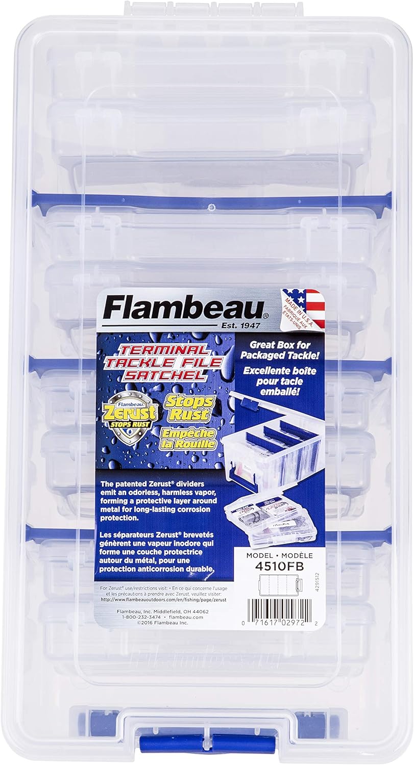 Flambeau Outdoors 4510FB Terminal Tackle File Satchel: Sports & Outdoors