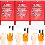 ZYIGYI Emergency Fire Blanket - 32/43/51 Inch-3