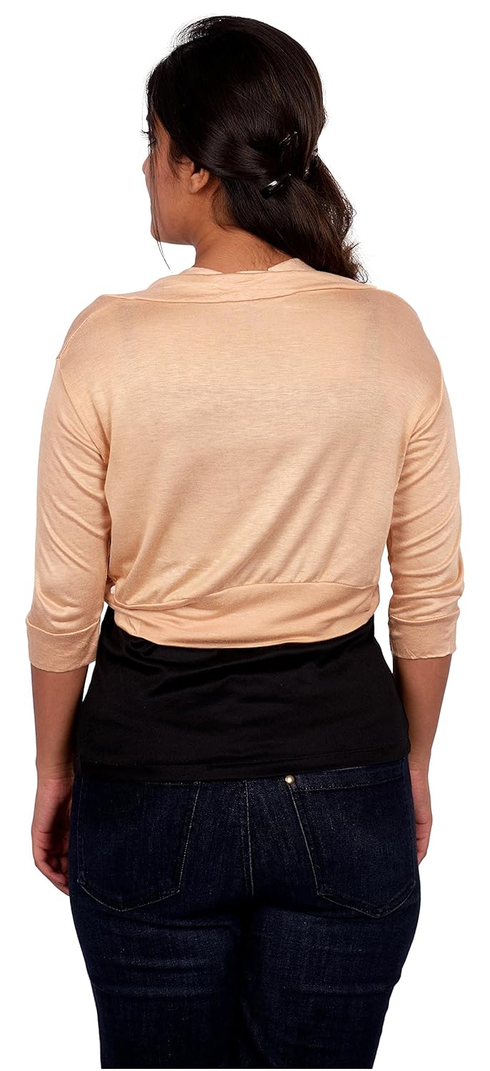 cetc sj (viscose) women's shrug - 7 colours 5 sizes