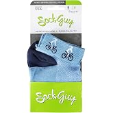 SockGuy Women's 1in Cycling/Running Socks (Ponytail, Small/Medium) | athletic-socks