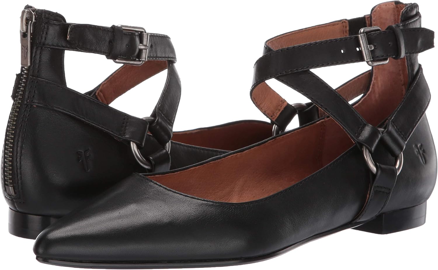 frye sienna harness criss cross