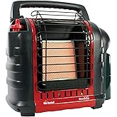 Mr. Heater Portable Buddy Heater MH9BX 4,000-9,000 BTU Indoor-Safe Propane Radiant Heater For Campers, Workshops, Job Sites, 