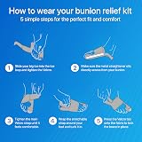Sports Laboratory Bunion Corrector Set for Women & Men - Silicone Toe Spacers view 7