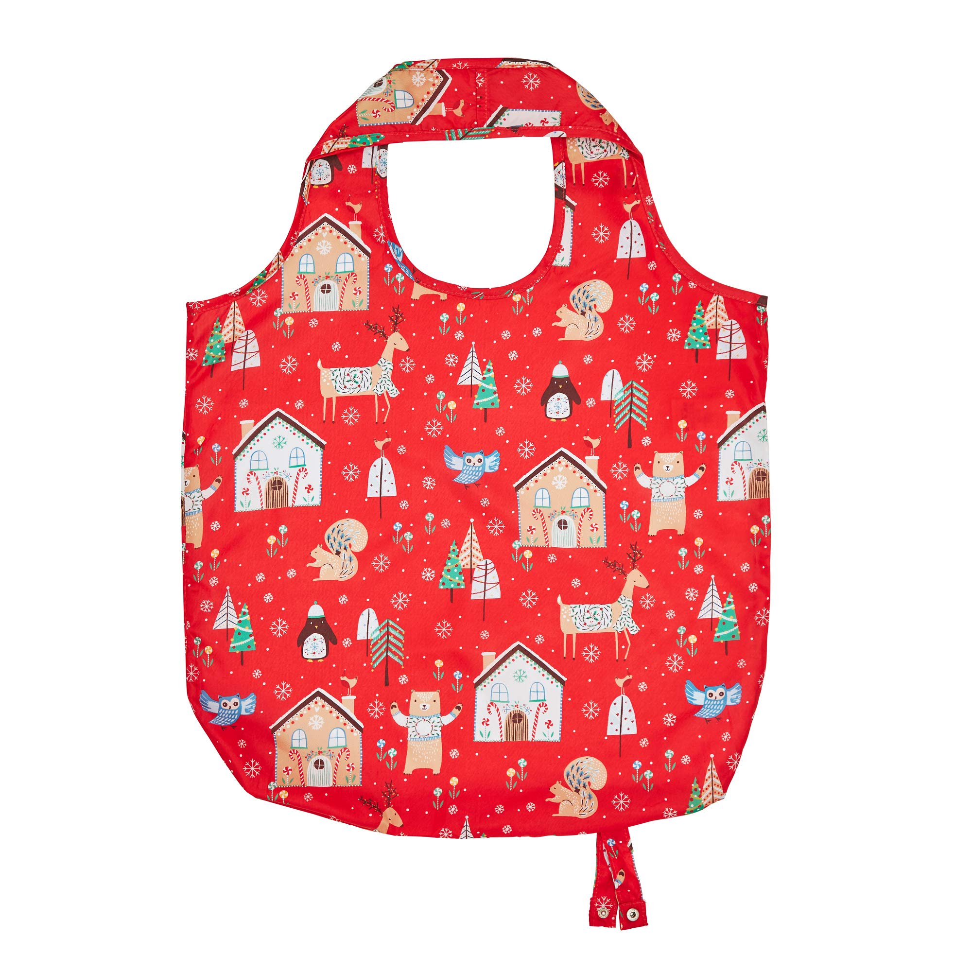 Ulster Weavers Festive Friends Packable Bag, Multi, 46x42cm