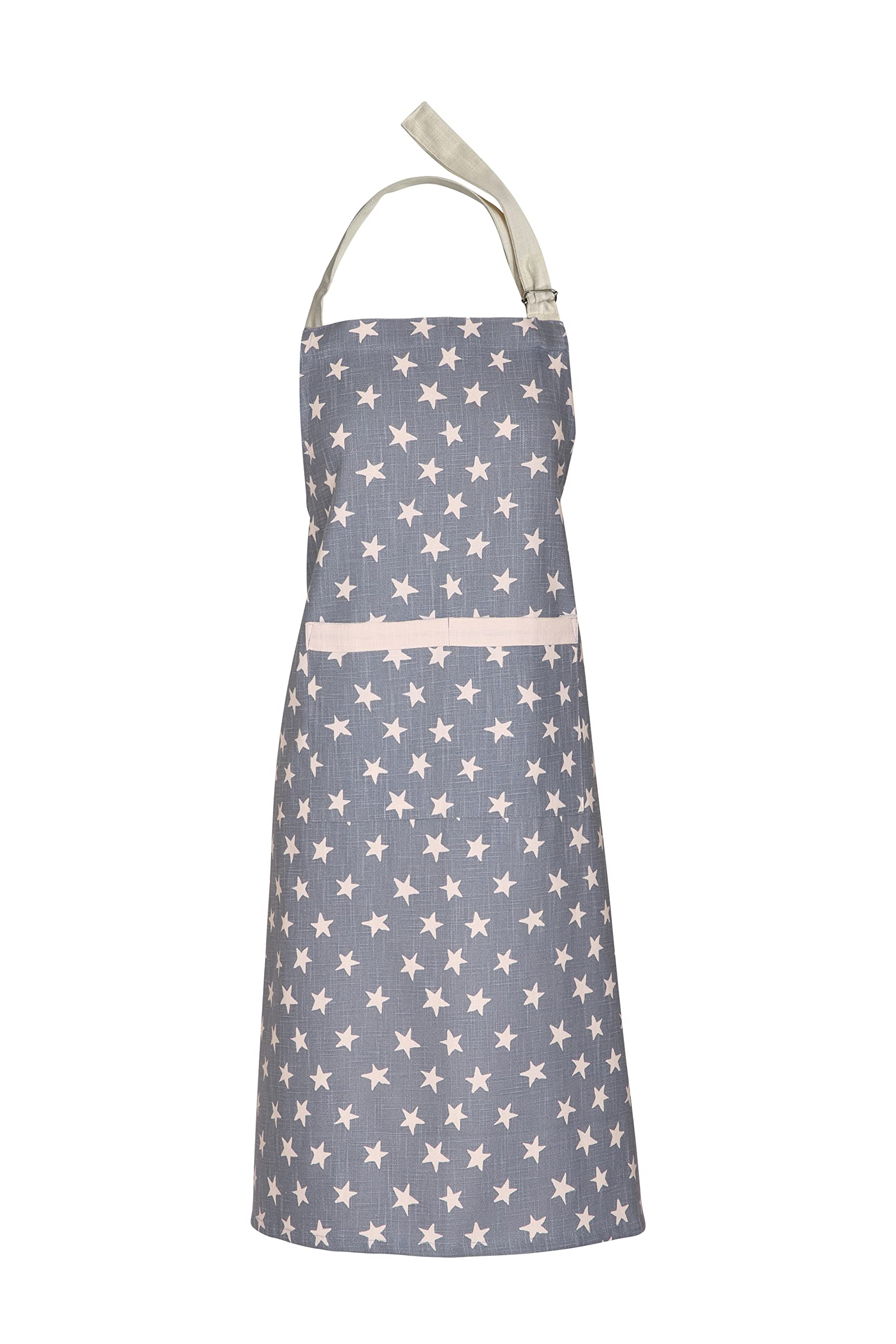 Dexam Organic Star Adult Apron, Blue