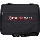 PinFolio Maxx Pin Display Storage Book &ndash; Slim Pin Book for Disney Pins &amp; Enamel Pins | Holds 120 1" Pins (Black)