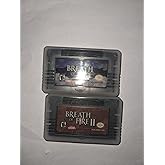 Breath of Fire I & II 1 & 2 One & Two Game Boy X2 Games Gameboy Advance GBA Cartridge