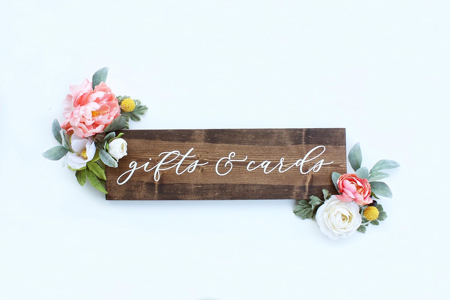 Amazon Com Gifts Cards Sign Rustic Wedding Sign Wedding Table