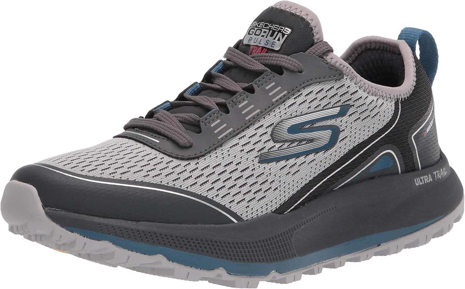 Skechers Men's GOrun Pulse TrailLace Up Running Hiking Walking Shoe