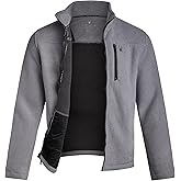 Spyder Mens Fleece Jacket - Full Zip Up Lightweight Sherpa Fleece Fall Mens Winter Jacket with Pockets for Outdoor Hiking