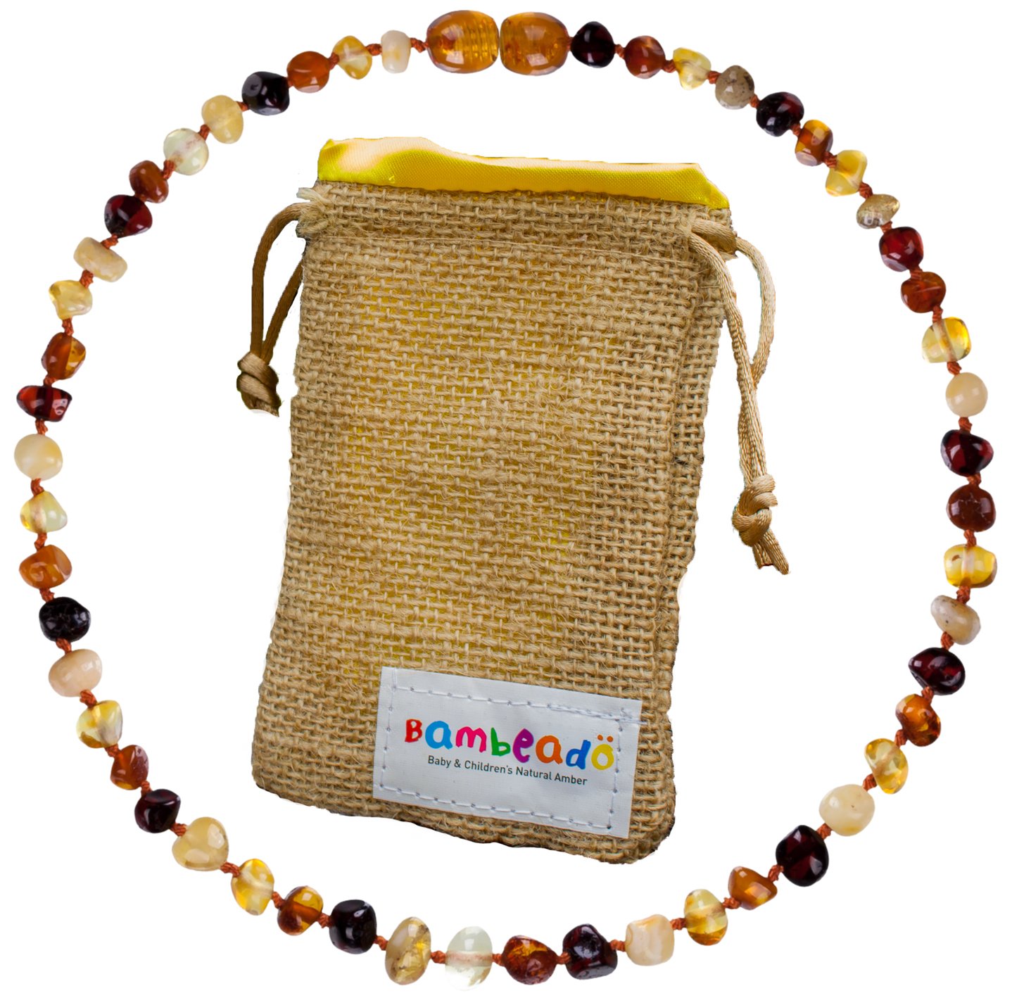 bambeado amber necklace