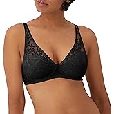 Bali Women's Breathe Wireless Bra, Cotton Modal T-Shirt Bras for Women, Full Coverage, Breathable, Convertible Straps