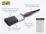 Fit For The Job 0.5" 12mm Mixed Bristle Paint Brush Emulsion Gloss Walls Wood view 2