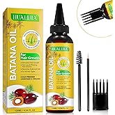 Raw Batana Oil from Honduras for Hair Growth and Repair (4.04 Fl Oz), Organic, Prevents Loss, Revives Damaged Hair for All Types