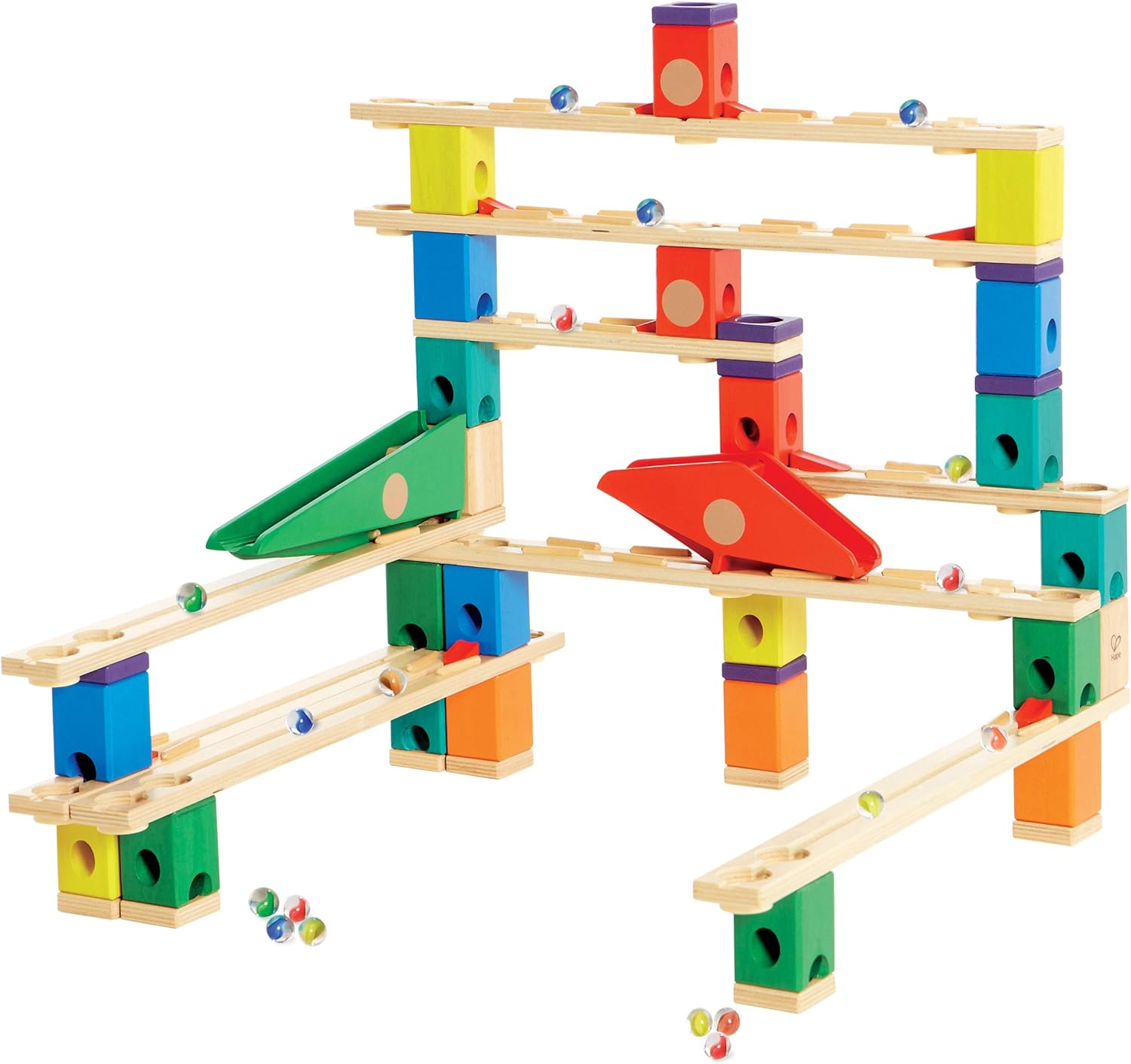 hape the roundabout marble run