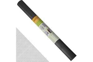 FLYZZZ Window Screen Mesh Screen Door Mesh Roll DIY Window Screen Replacement Mesh Nets 36''X100' Black
