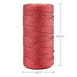 joycraft 110Yards Decorative Metallic Bakers String