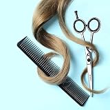 Candure Professional Hair Scissors 6.5" Barber Shears Stainless Steel Hair view 7