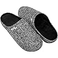 ERGOfoot Orthotic Slippers with Arch Support for Plantar Fasciitis Pain Relief, Comfortable Orthopedic Clog House Shoes with Indoor Outdoor Anti-Skid Rubber Sole