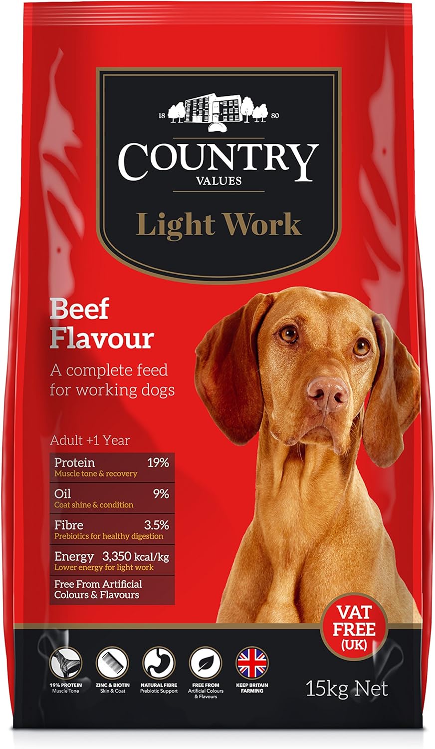 Country Value Beef Complete Dry Dog Food 15 kg Amazon.co.uk Pet Supplies
