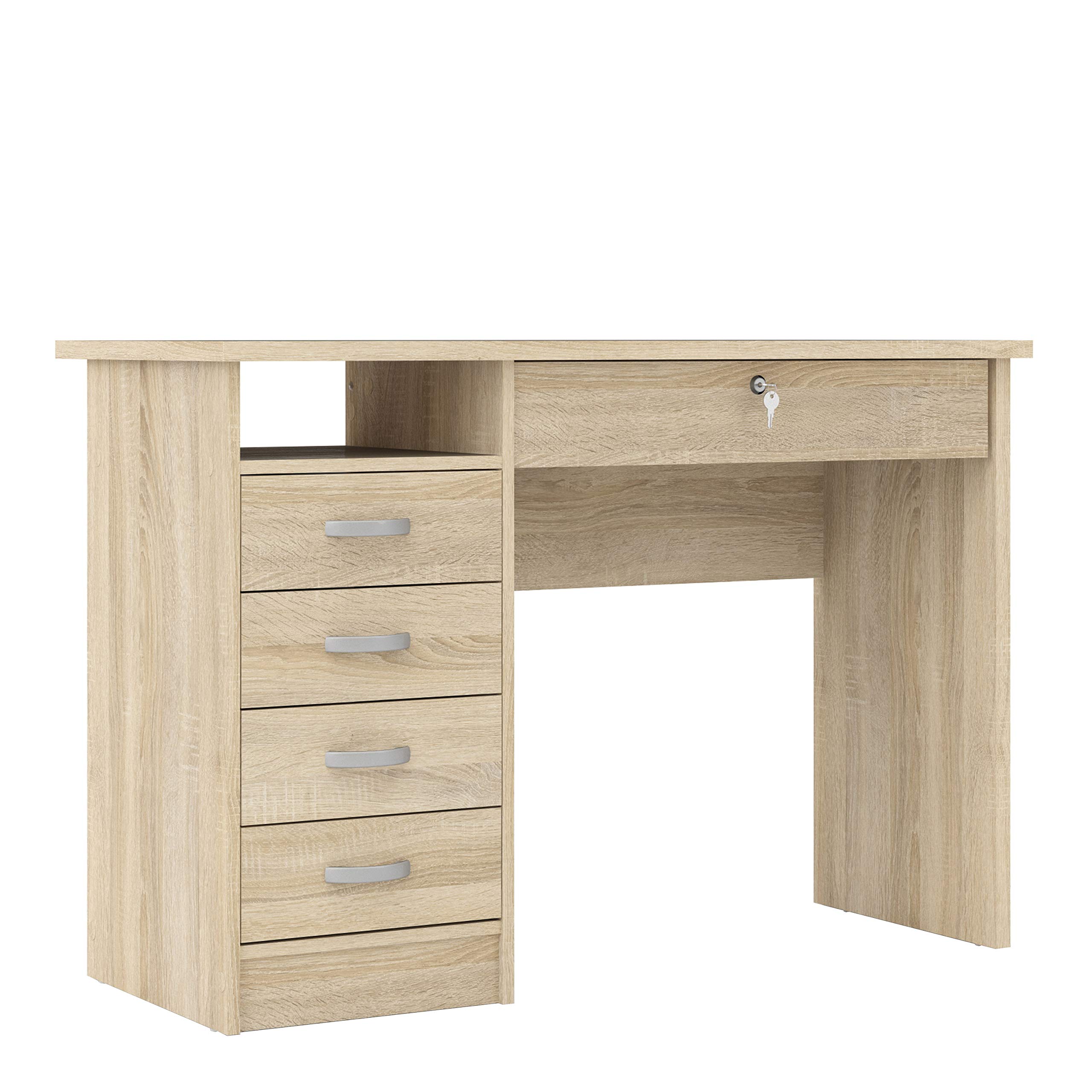Furniture To Go Function Plus Desk 5 Drawers in Oak