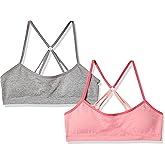 Hanes Girls ComfortFlex Fit Seamless Racerback Bra 2-Pack